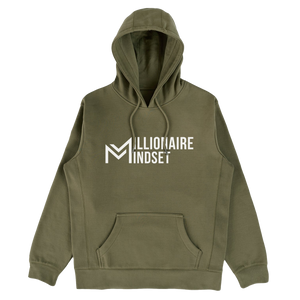 MINDSET STACKED - HOODIE (Military Green)